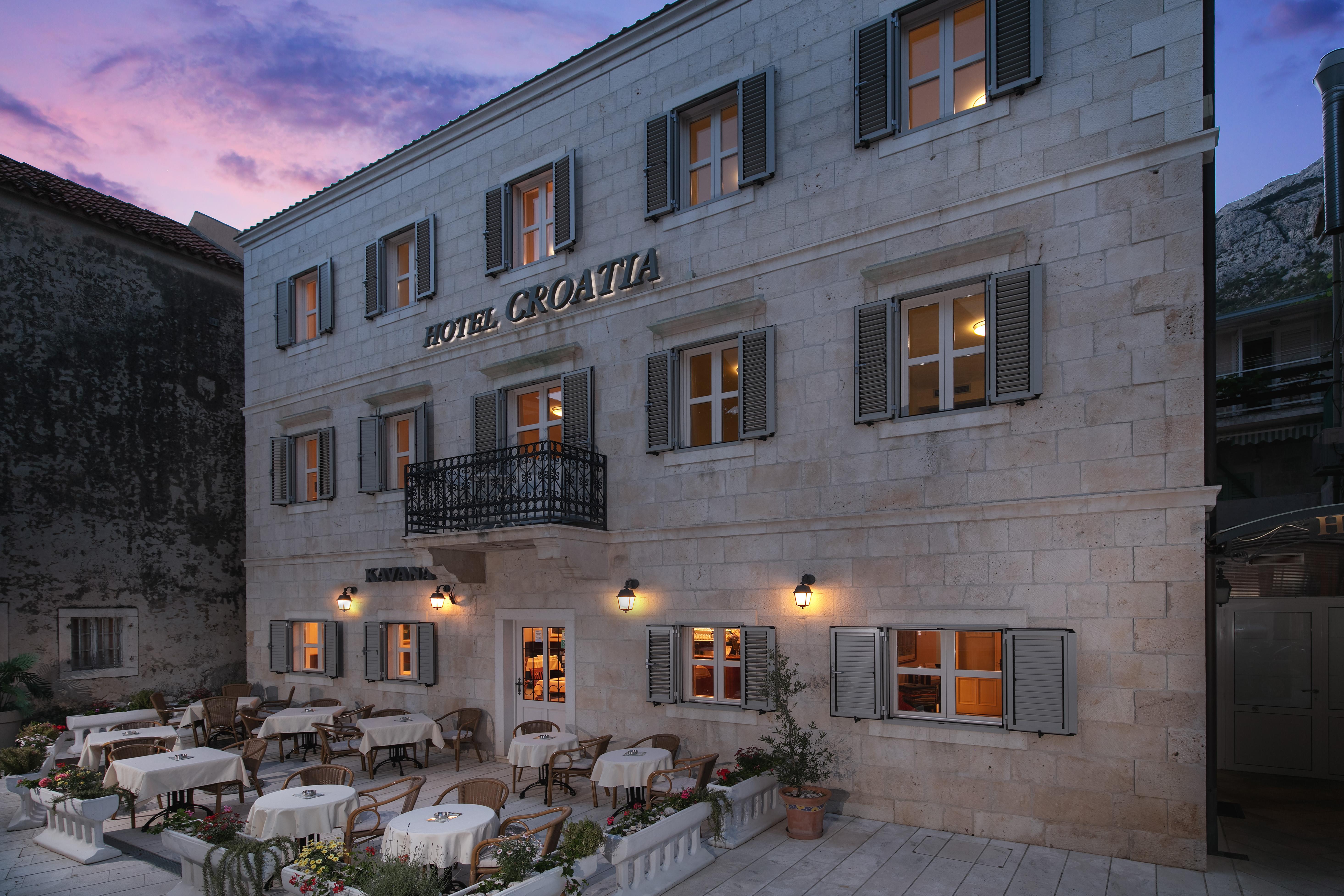 Hotel Croatia Baška Voda Exterior foto