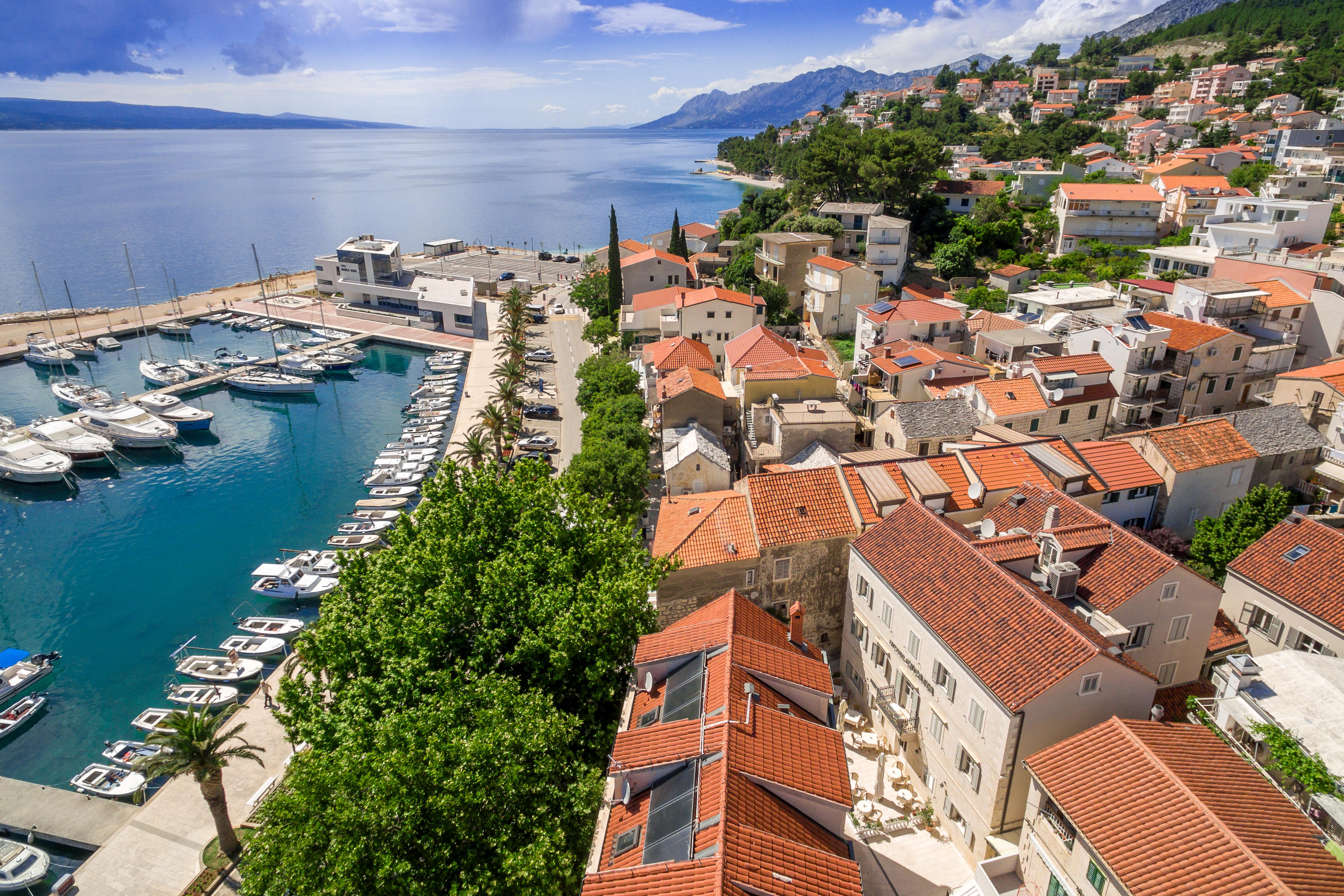 Hotel Croatia Baška Voda Exterior foto